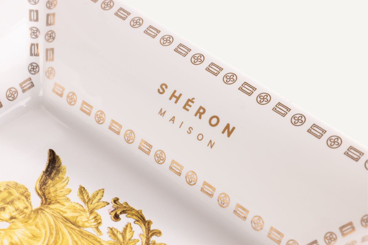 Maison Shéron Ashtray wordmark detail