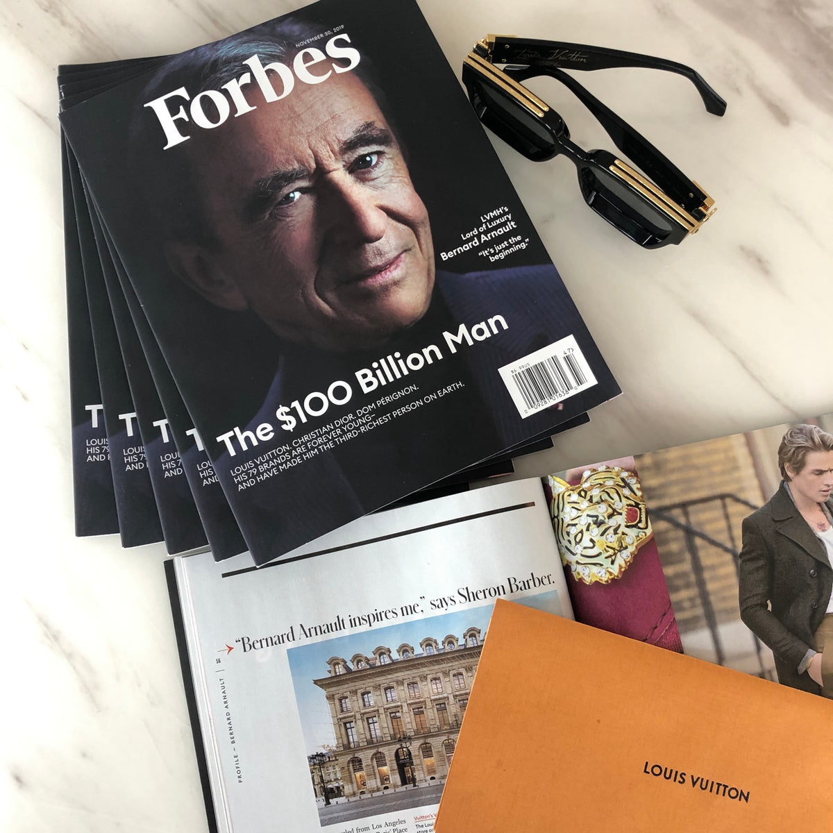 Forbes feature with Maison Shéron eyewear